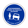 STICKERS GCP AUTORISÉ