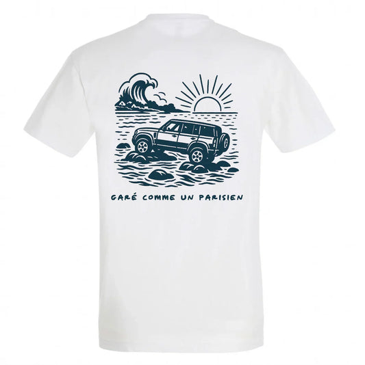 T-shirt garé comme un parisien Defender