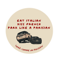 STICKERS EAT KISS PARK