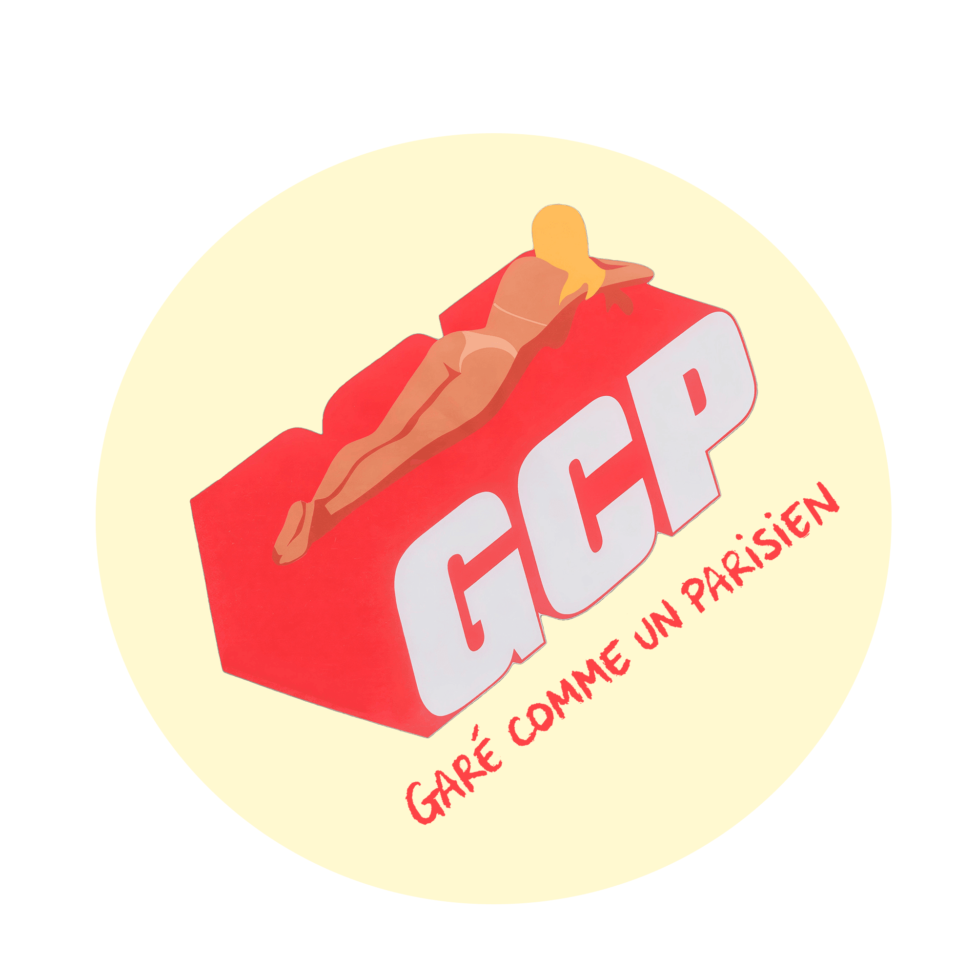 STICKERS GCP SUN