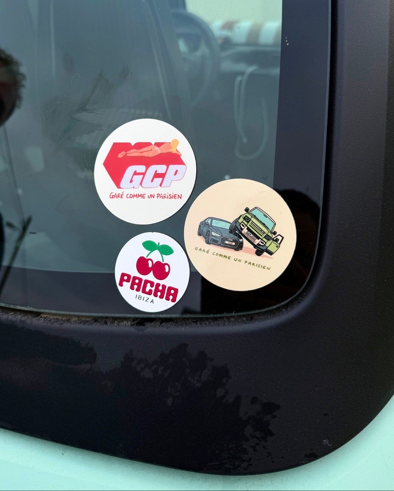 STICKERS GCP SUN
